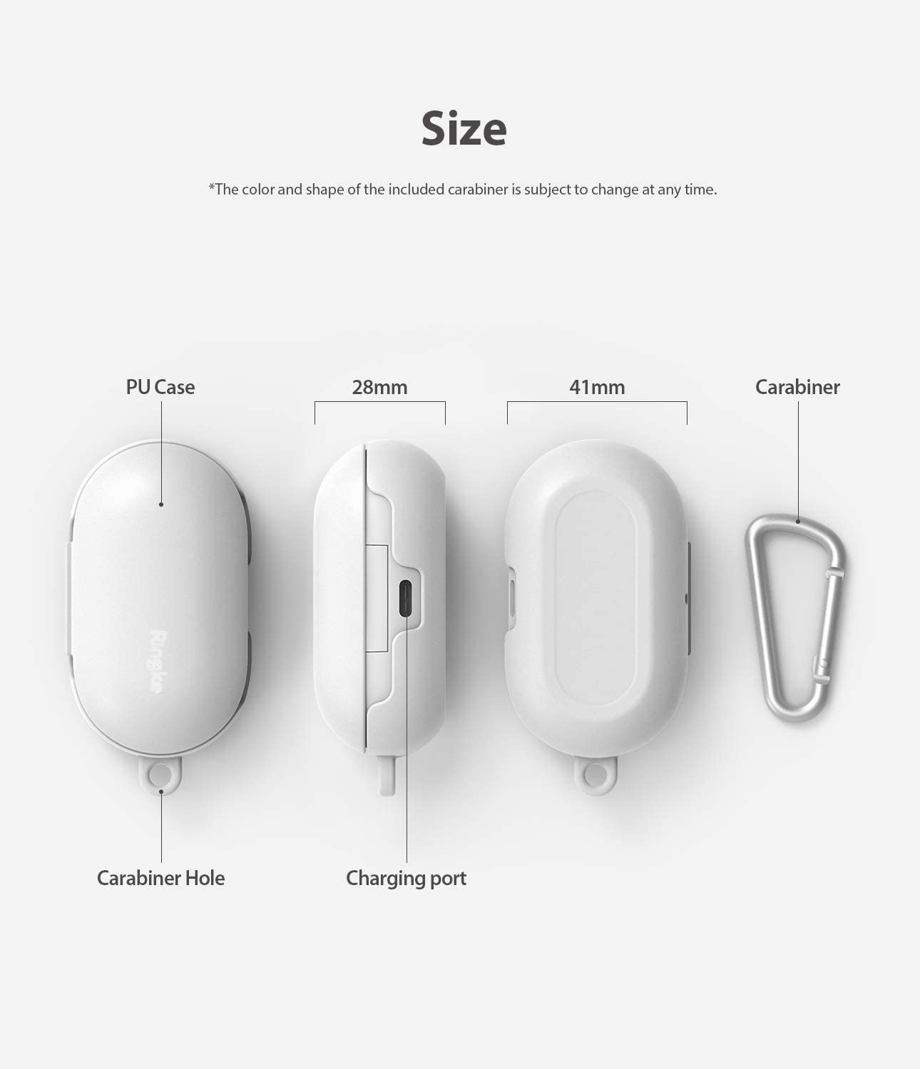Vỏ bảo vệ Galaxy Buds / Buds+ Ringke Case Hàn Quốc (Nhiều màu) - Galaxy Buds / Buds Plus Case