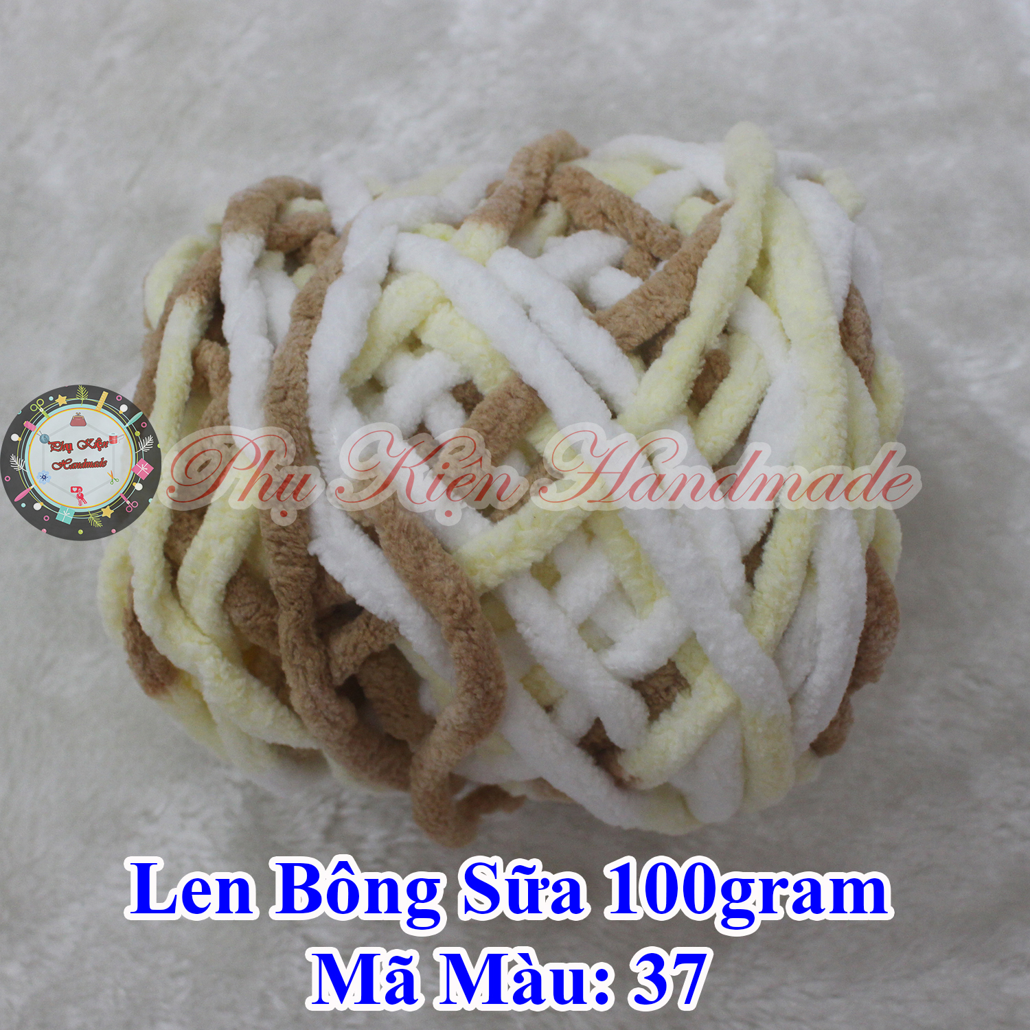 Len bông sữa / nhung đũa 90-95gram