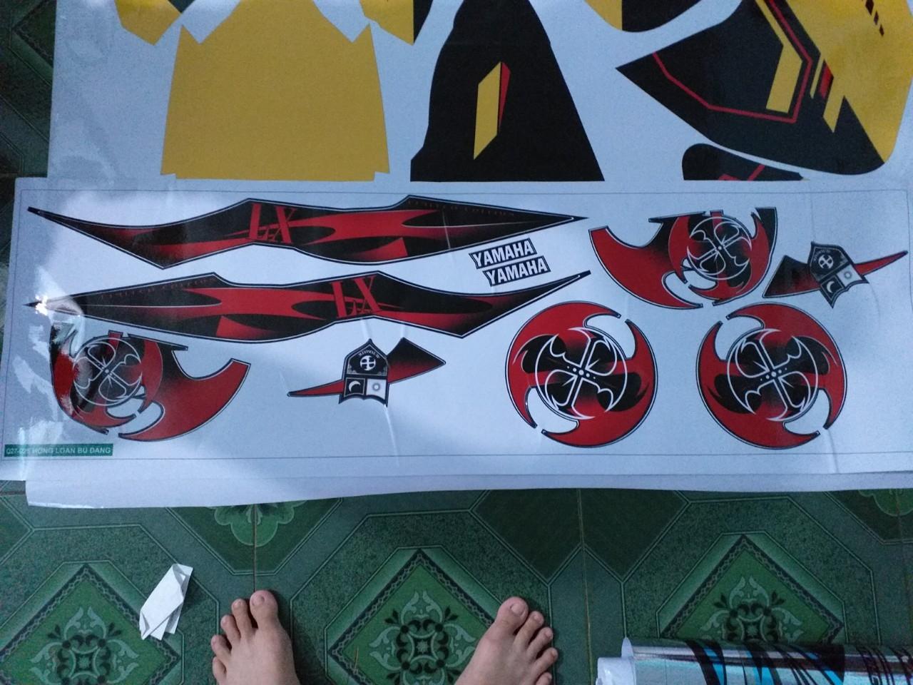 Tem rời dán xe novo 4