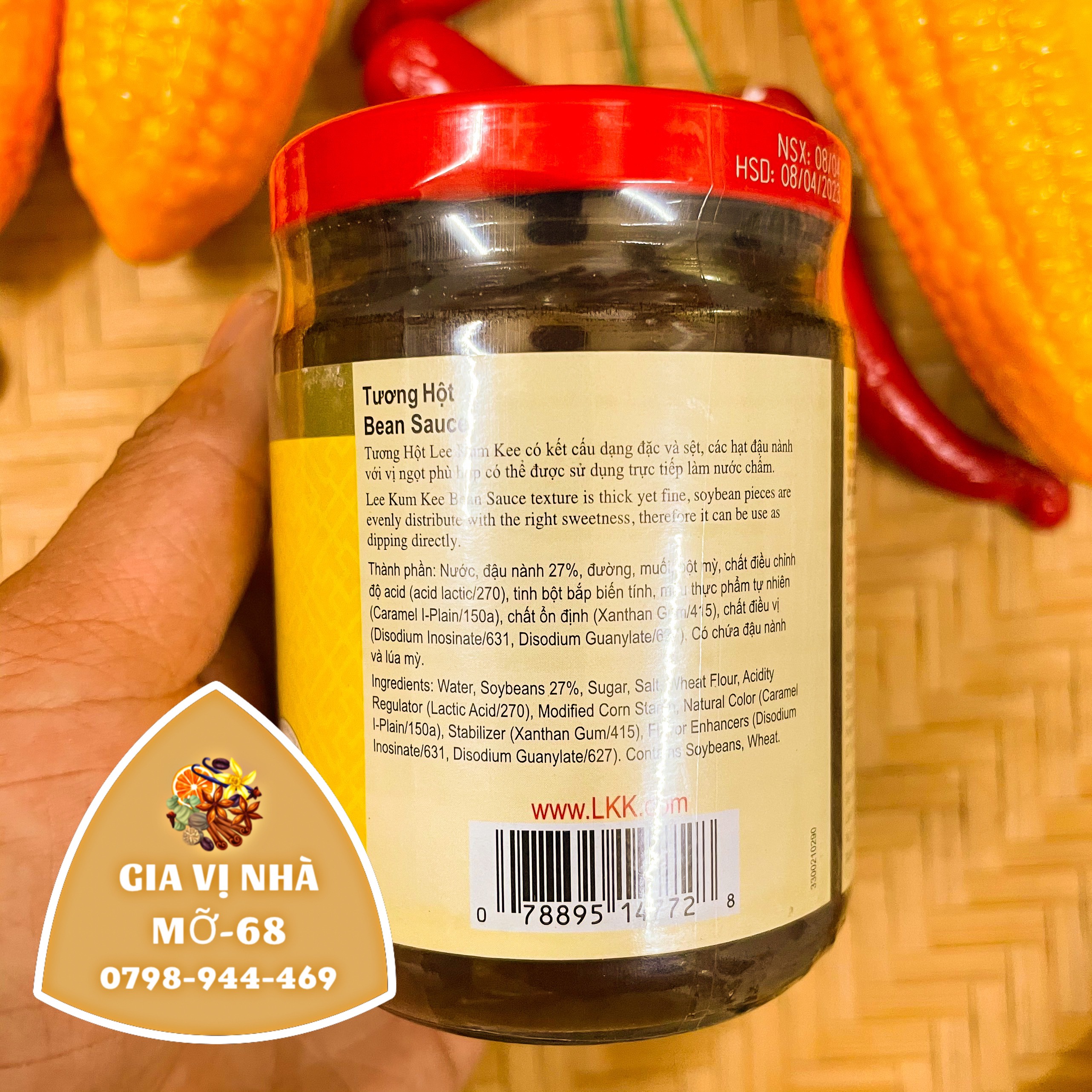 TƯƠNG HỘT LEE KUM KEE-HỦ 207GR