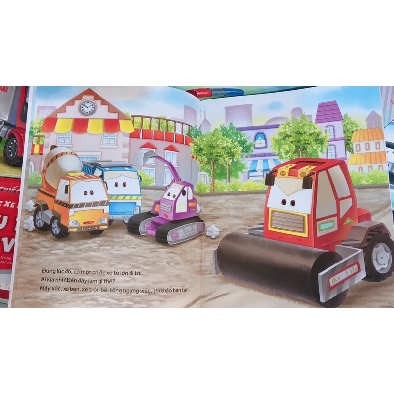Sách- combo 8 cuốn: Những chiếc xe hiệp sĩ
