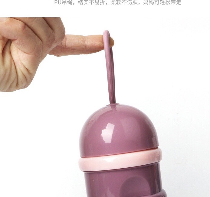 Bình chia sữa 3 tầng, bình đựng đồ ăn dặm cho bé