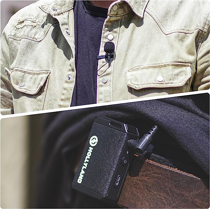 Hollyland Lark Max Lavalier Microphone - Hàng Chính Hãng
