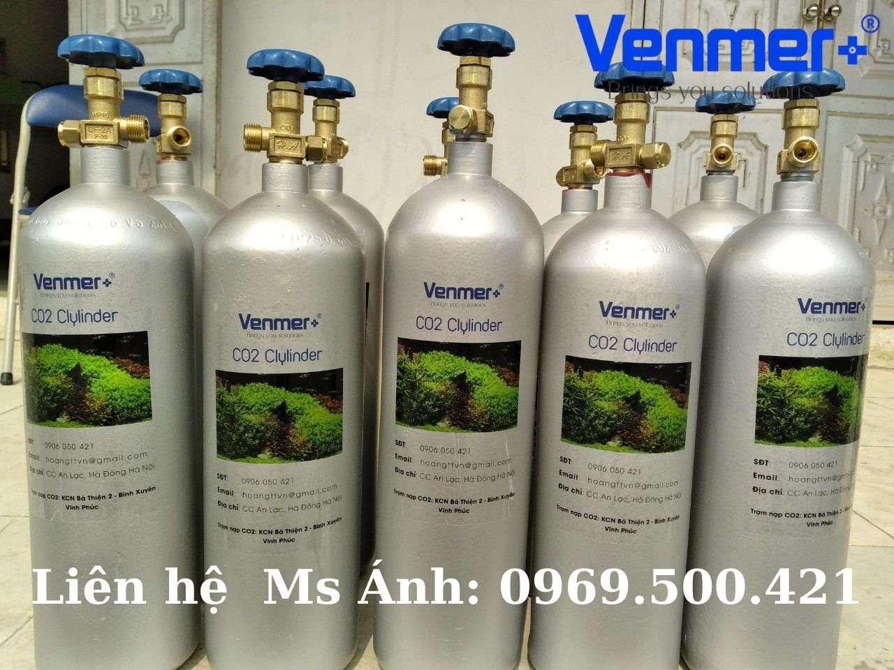 Bình CO2 thủy sinh