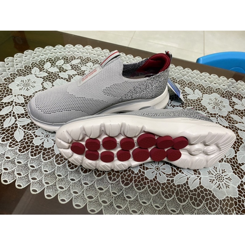 Giày len Skecher gót muối tiêu nam