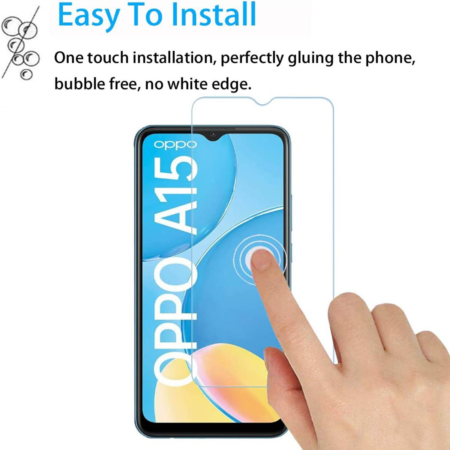 Miếng dán màn hình cường lực OPPO A15 , A15S