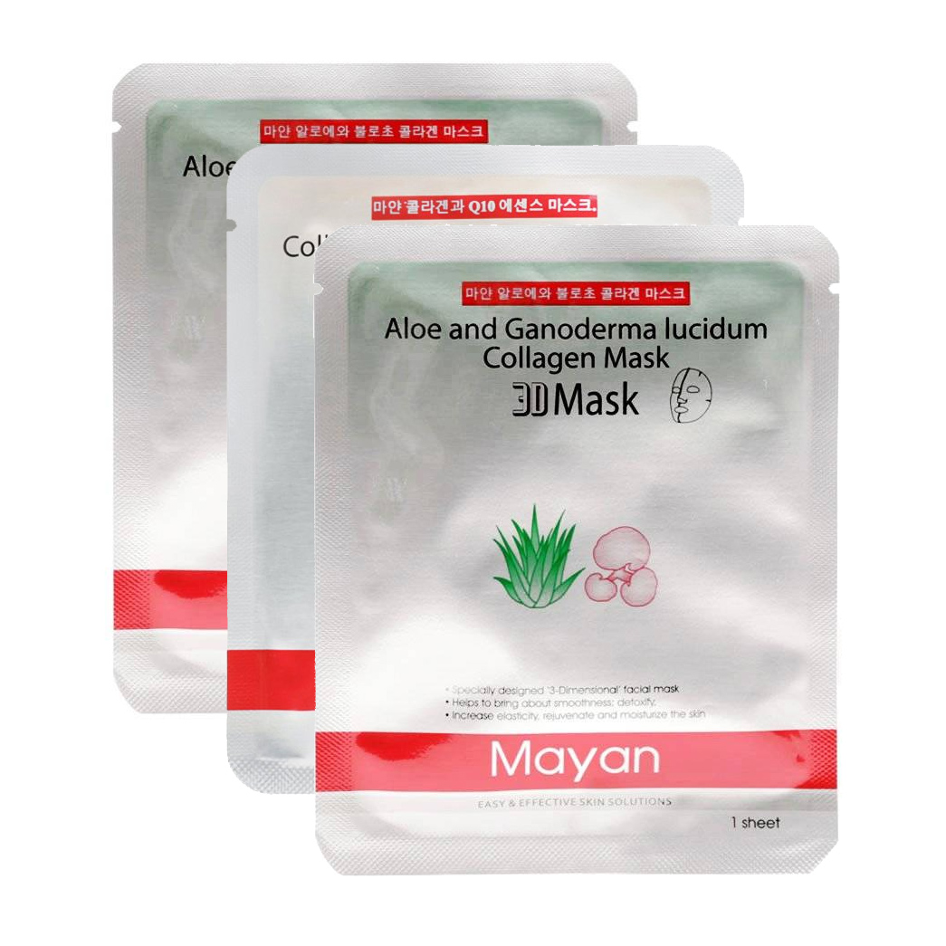 Mặt Nạ 3D Mayan SÂM Linh Chi chống lão hóa