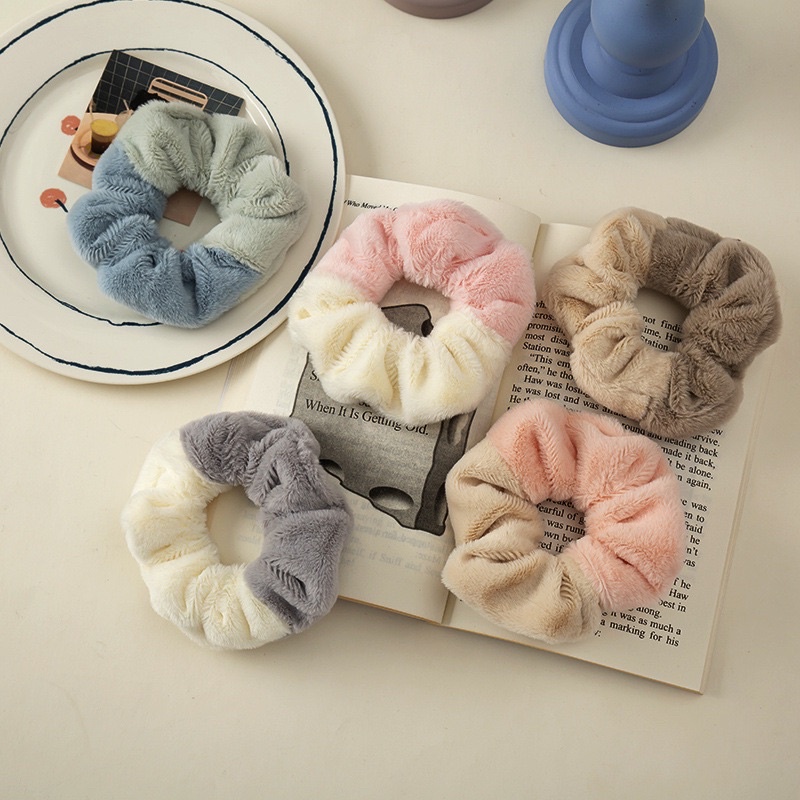Dây buộc tóc/Scrunchies bông mịn