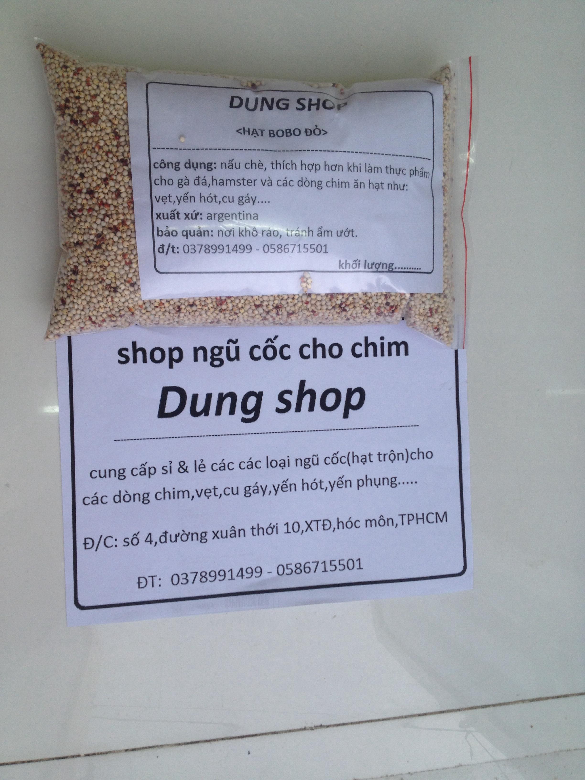 hạt bobo đỏ - ý dĩ 1kg