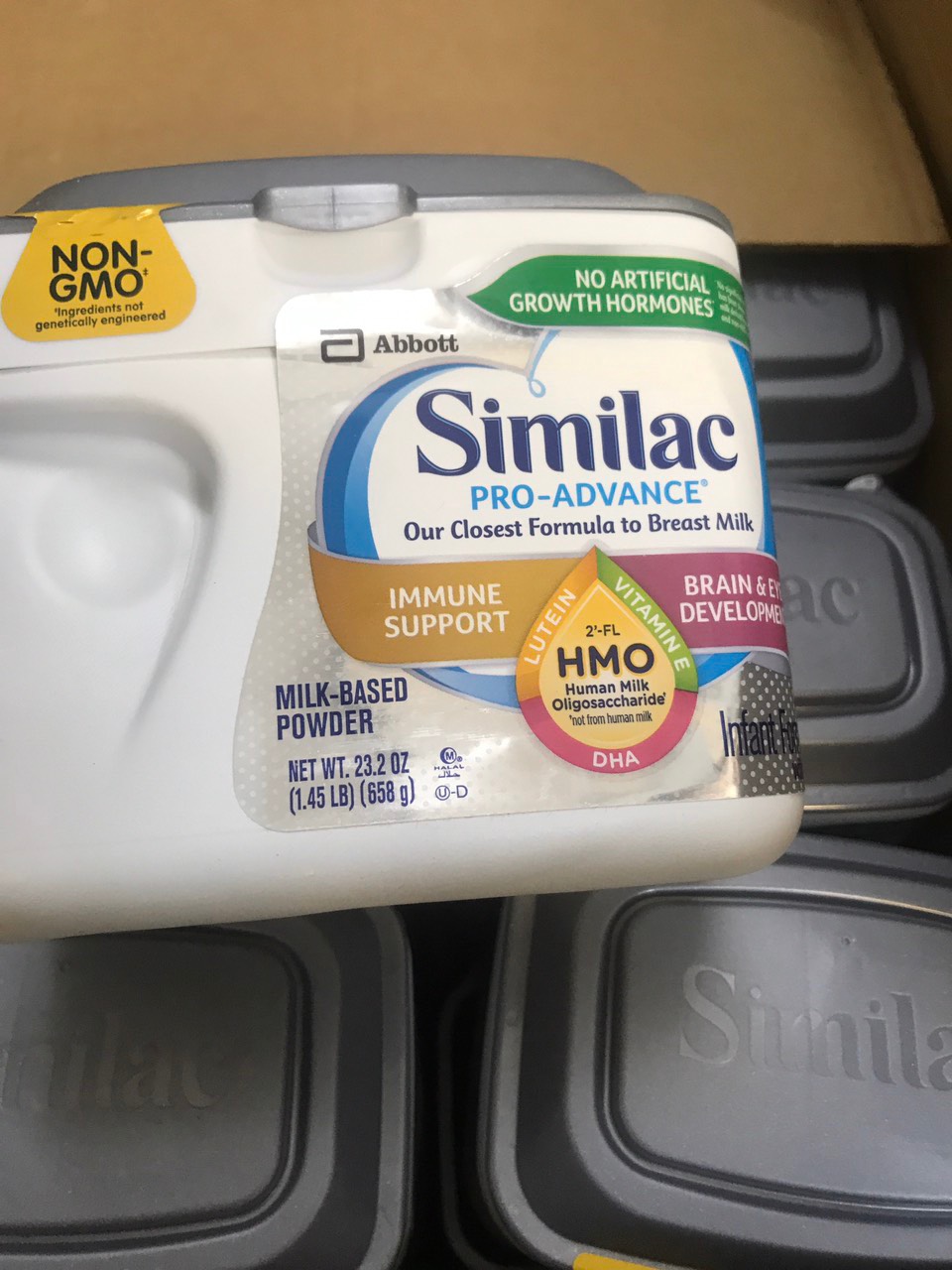 SỮA SIMILAC PRO ADVANCE HMO (NON GMO) (658G) (0-12 THÁNG TUỔI)
