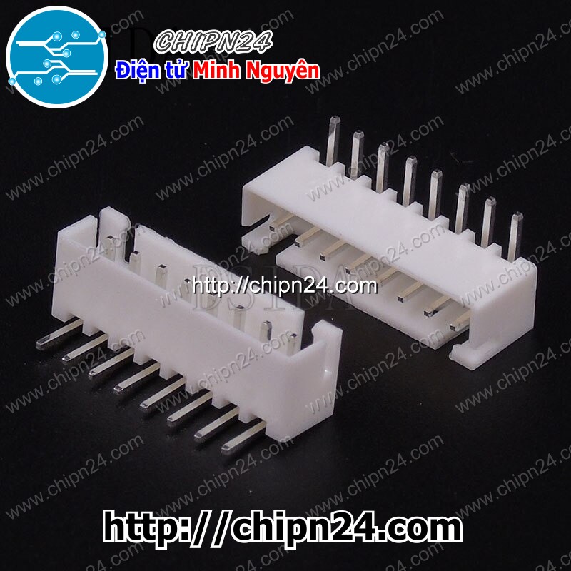 [10 cái] (f134,135) header xh2.54 đực cong (2p/3p/4p/5p/6p/7p/8p/9p/10p/11p/12p) - [chọn loại]