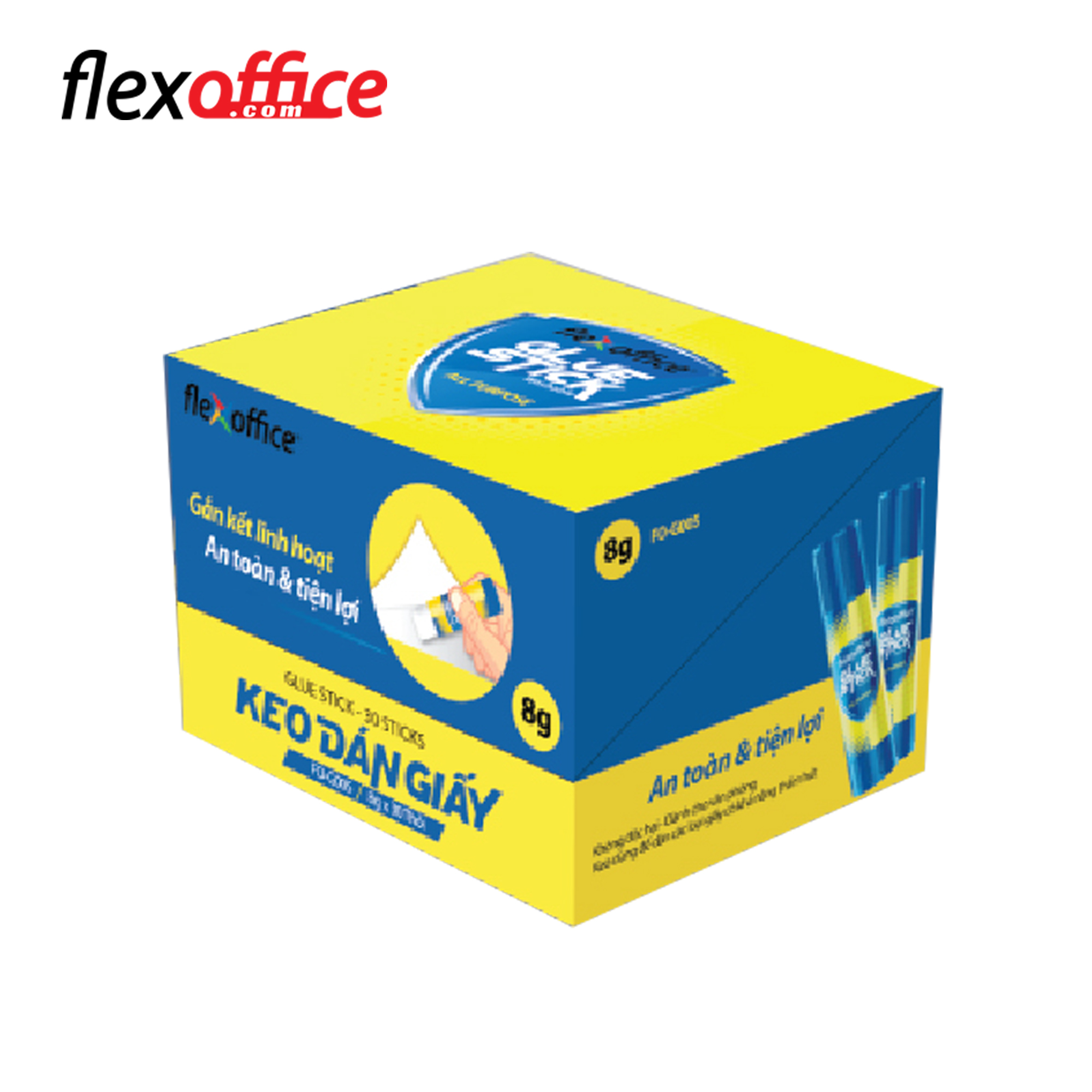Keo khô FlexOffice trắng  FO-G005