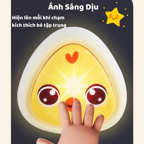 Đồ chơi chuông bấm nhảy tăng chiều cao, đồ chơi vận động thể chất nhảy bấm chuông phát triển chiều cao thể lực cho bé