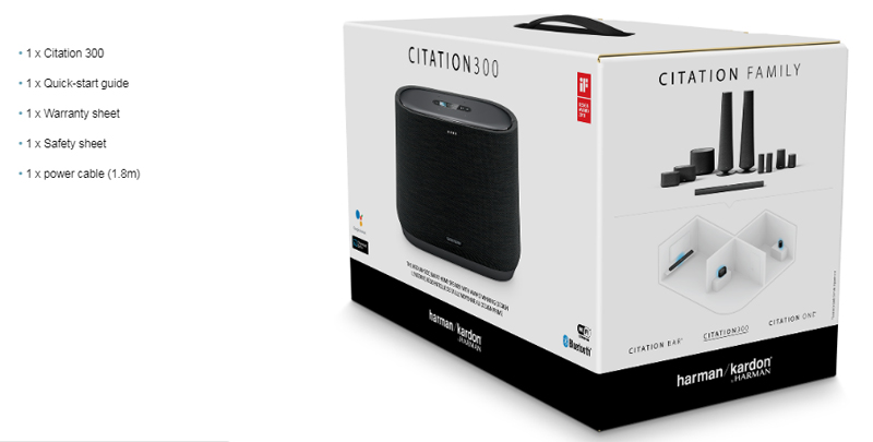 [Trả góp 0%]Loa harman kardon citation 300