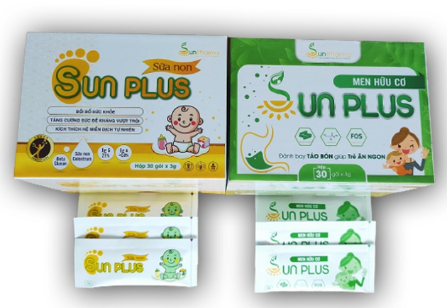 Men Hữu Cơ Sunplus - Sữa Non Sunplus Bổ Sung Chất Xơ
