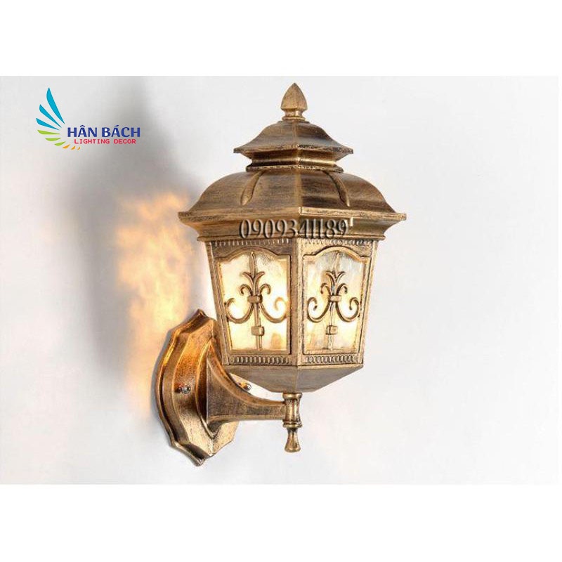Đèn chùa gắn tường cổ điển - kèm bóng