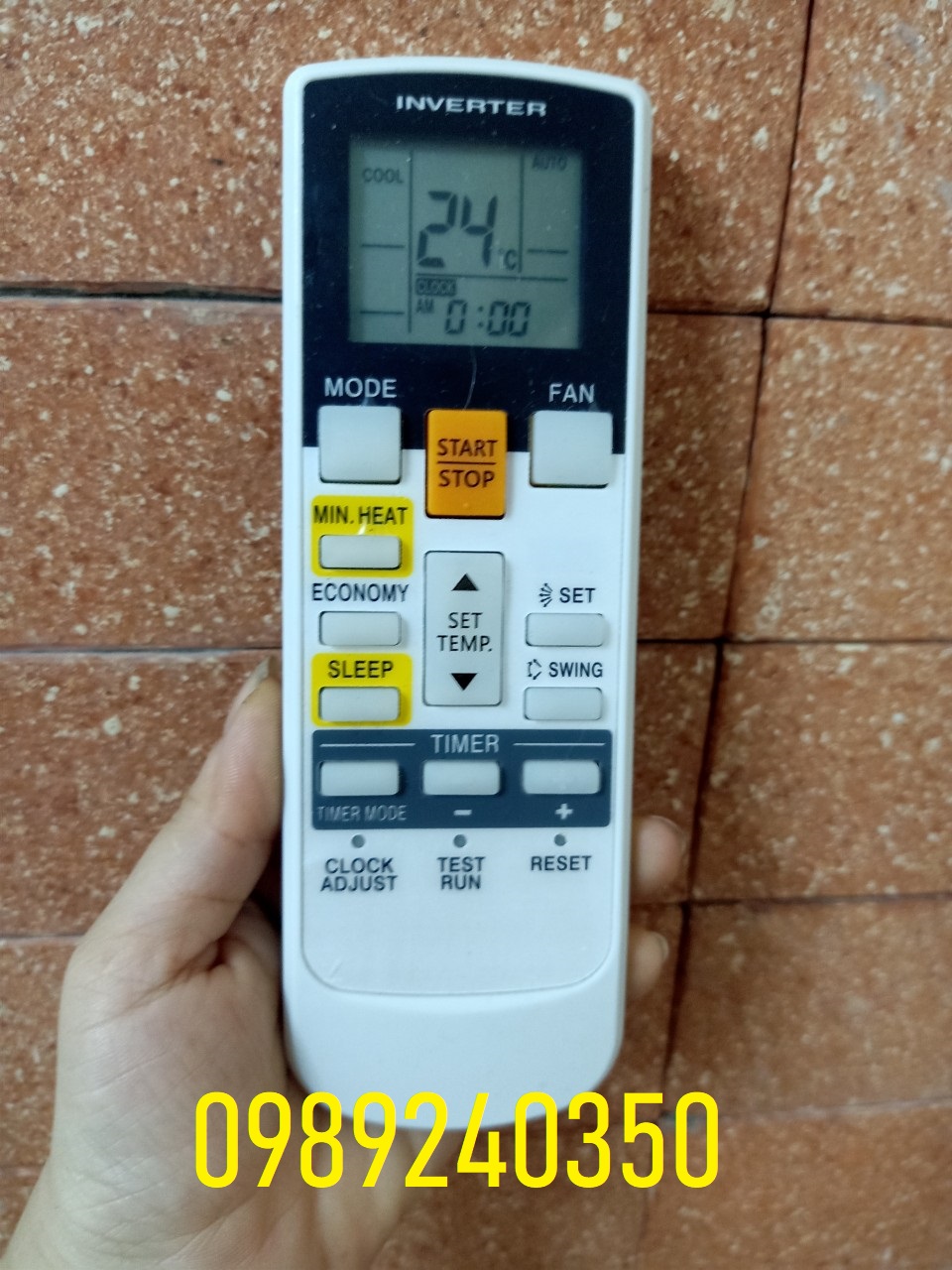 Điều khiển remote điều hòa máy lạnh General Inverter