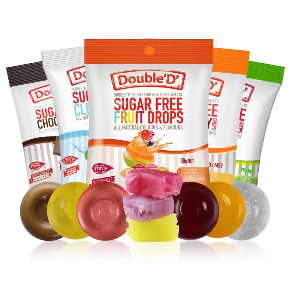 Double D Sugar Free Butter Candy Drops 70g