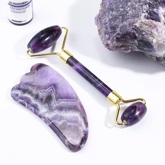 BỘ THANH LĂN MẮT XA THẠCH ANH TÍM
