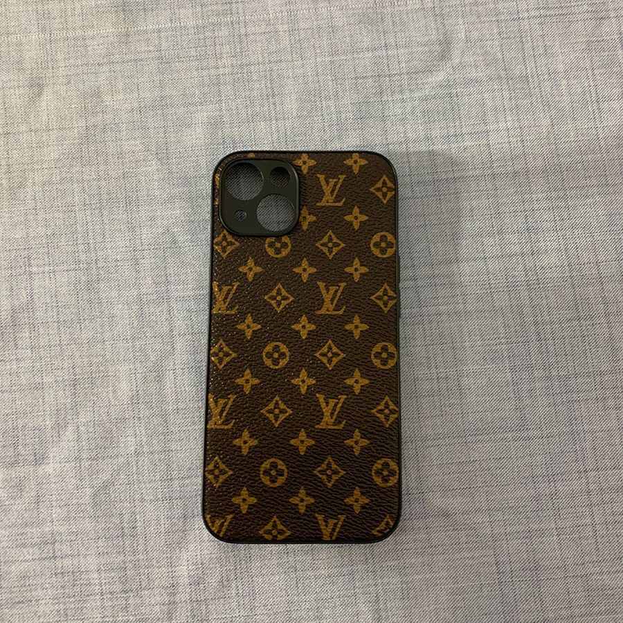 Ốp lưng giả da LV cho IPhone 13-13 Pro-13 Pro Max
