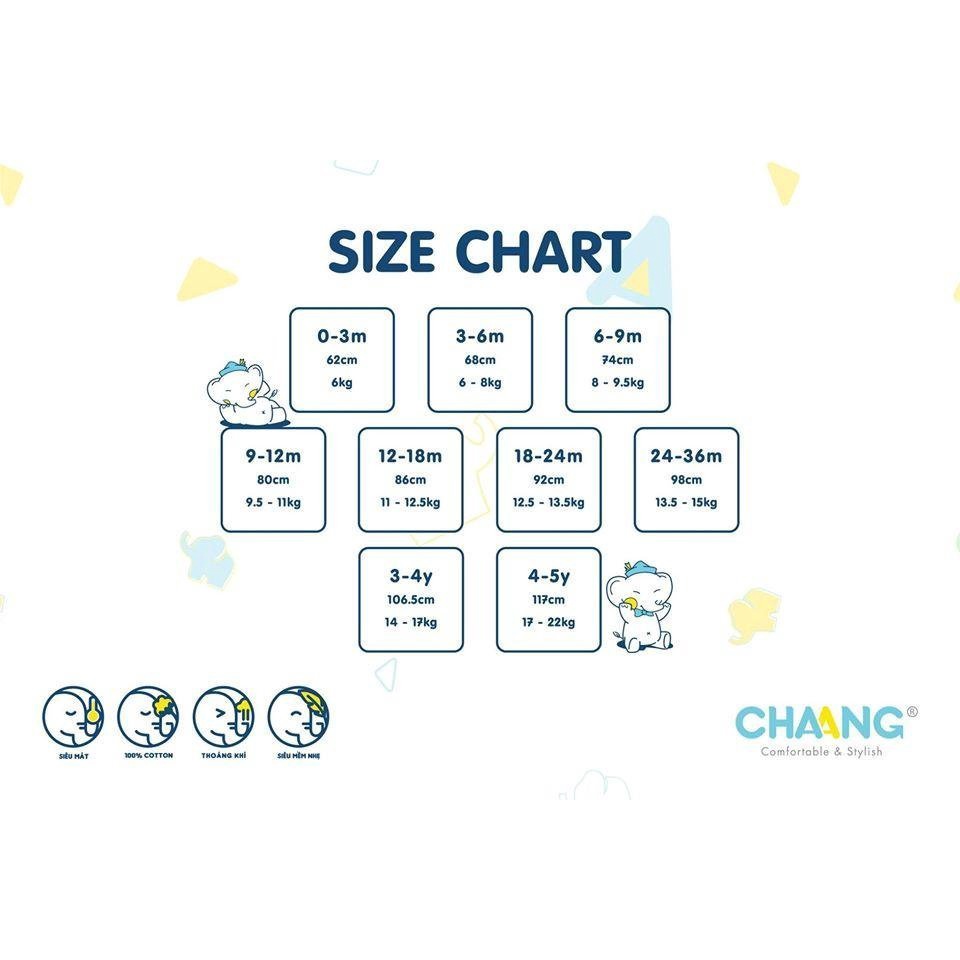 Áo cổ ba phân Snow vàng Chaang