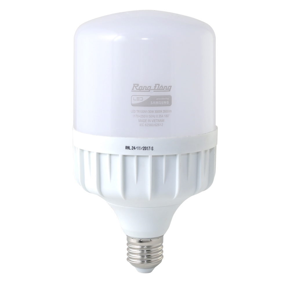 Bóng đèn led bulb trụ rạng đông 30w, 40w, 50w