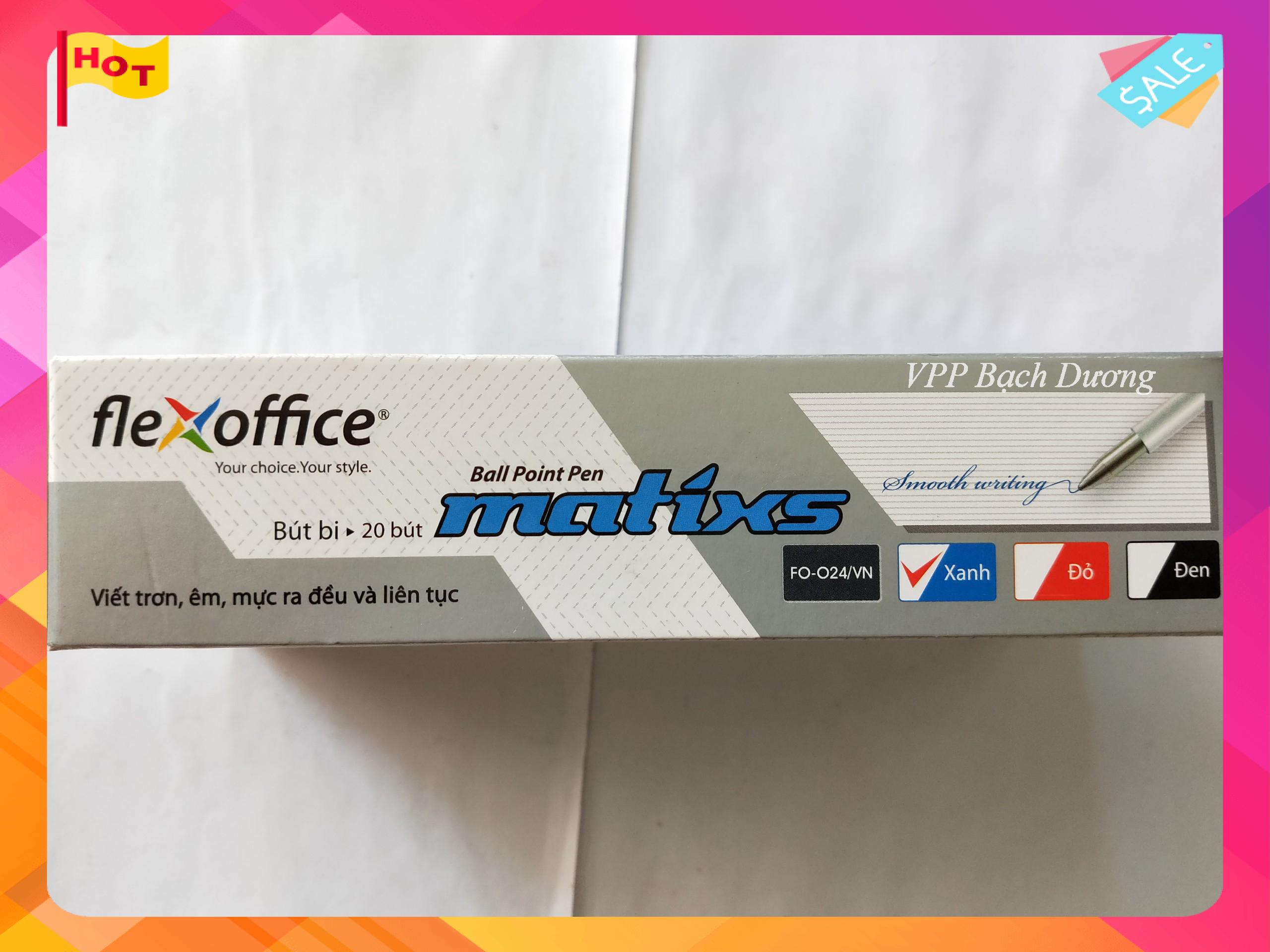 Bút FO-024 - 20 cây- Thiên Long - Flexofficee
