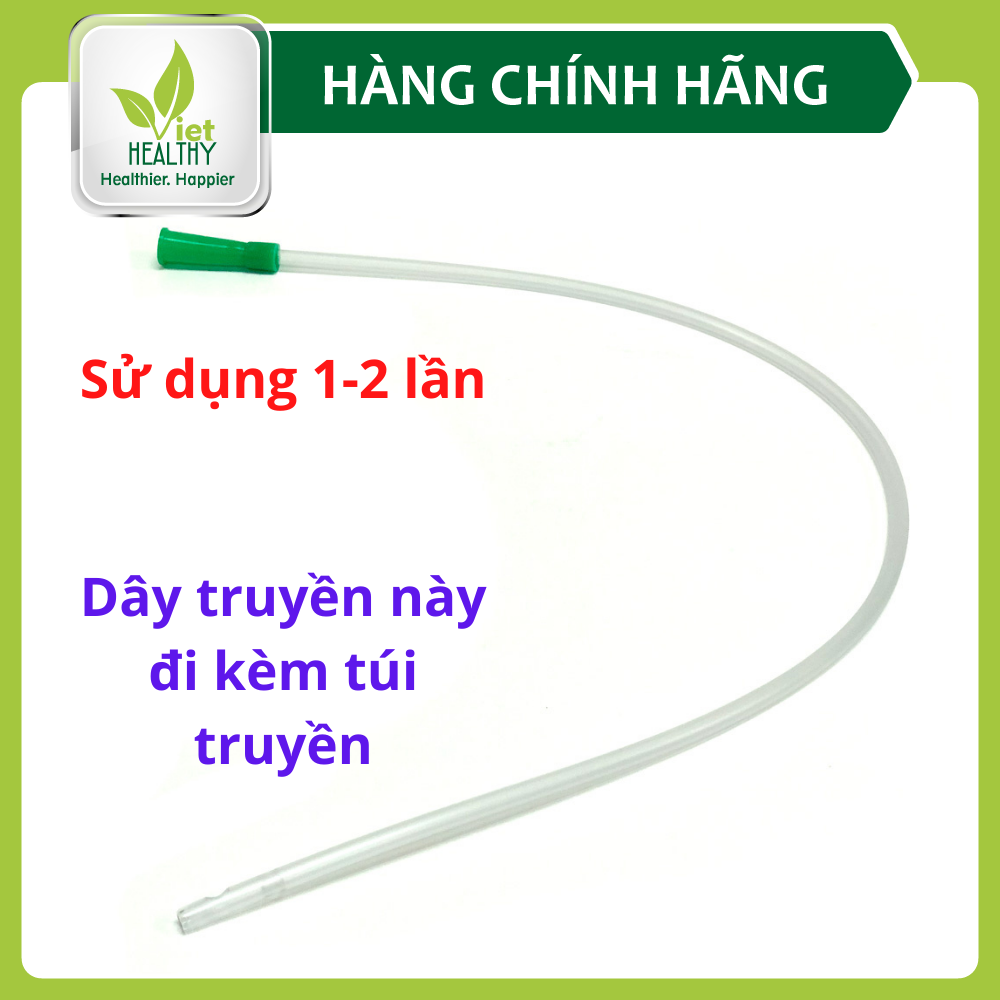 4 Dây truyền súc ruột Enema 20K (dùng kèm túi truyền)