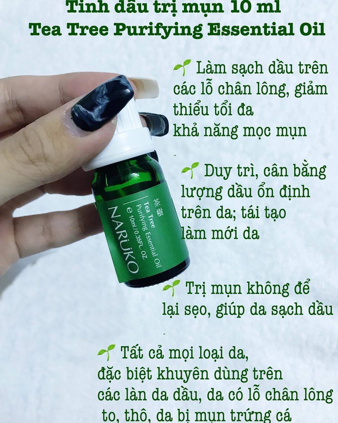 Tinh dầu Tràm trà Naruko Oil Purifying Essential Oil 10ml