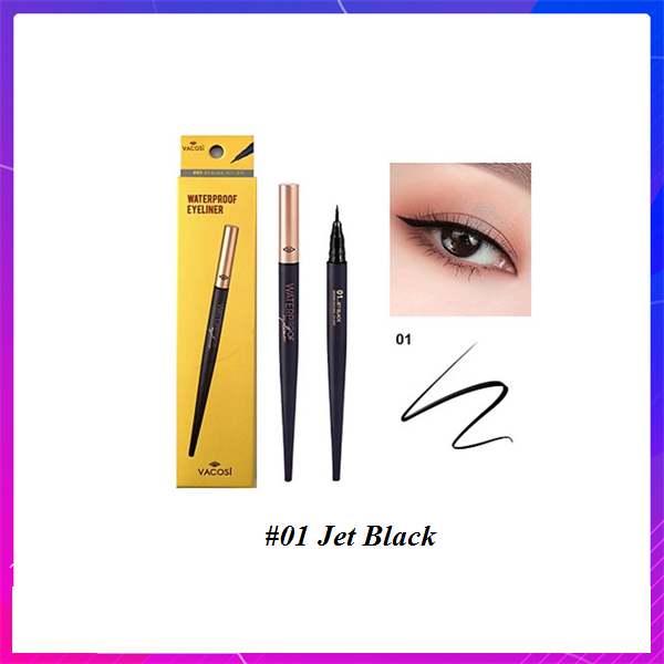 Kẻ Mắt Nước Vacosi Waterproof Eyeliner