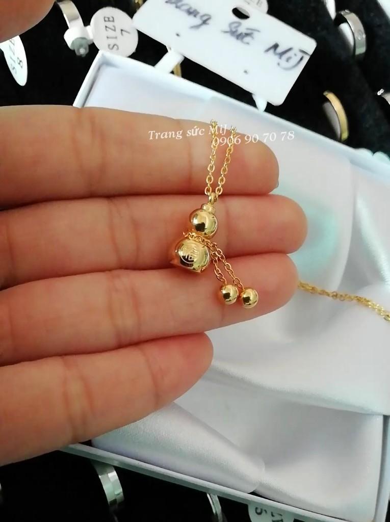 DÂY CHUYỀN TITAN HỒ LÔ MẠ VÀNG