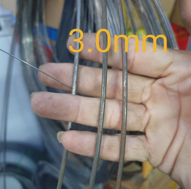 [HCM]0.5kg thép loxo (size 0.5mm đến 3.0mm )