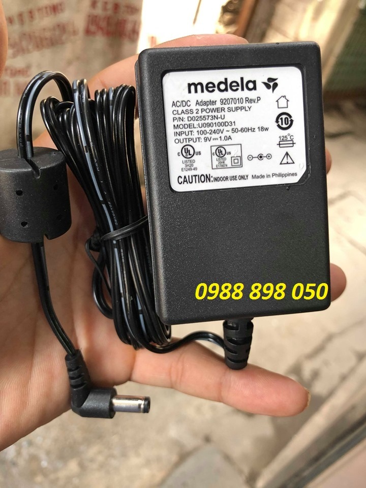 Sạc 9v cho máy hút sữa Medela Pump