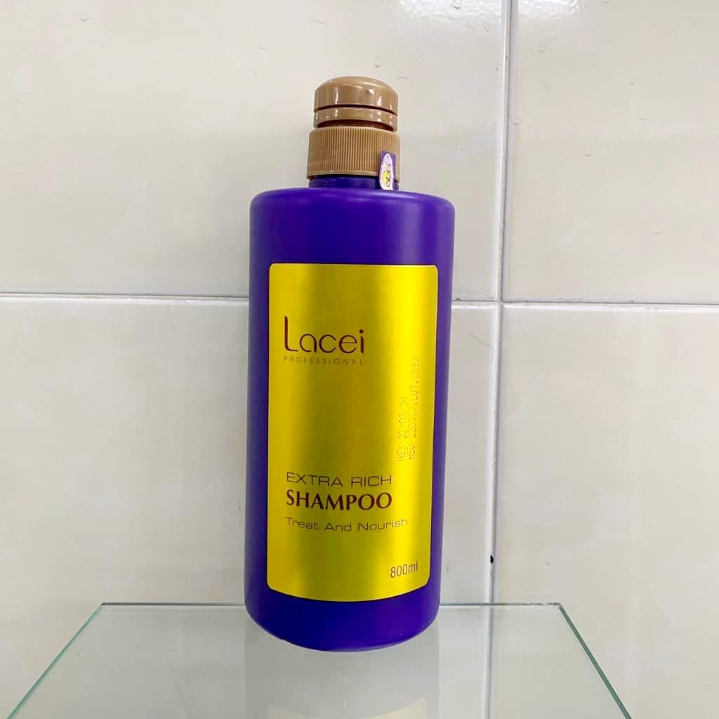 Lacei heart shampoo for dry damaged hair 800ml