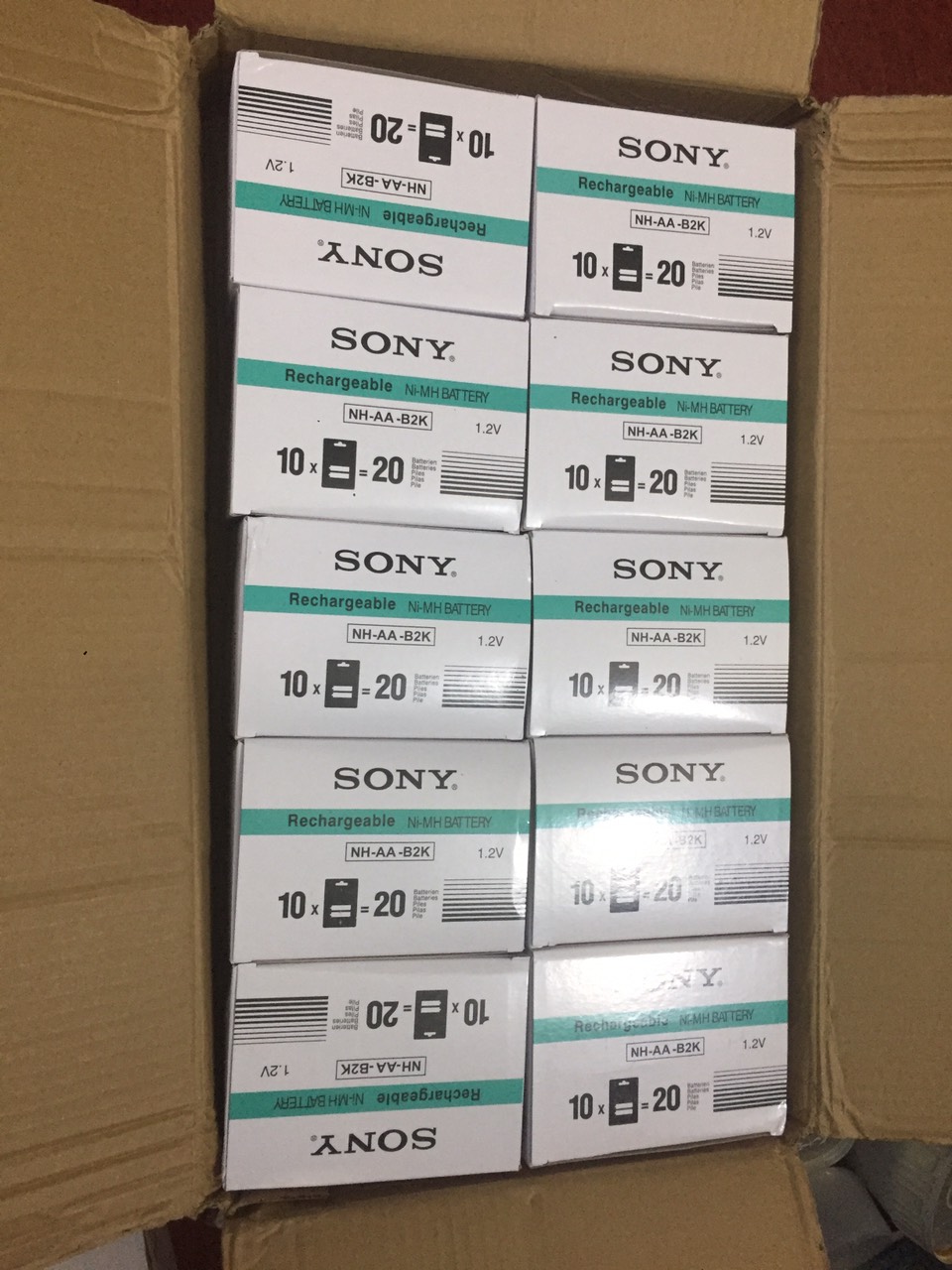 Pin Sạc AA 4600mAh SN ( Pin tiểu sạc ) Vỉ 2 Viên