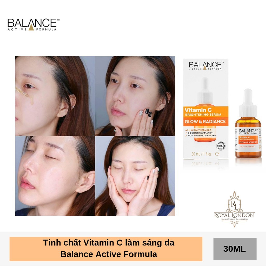Tinh Chất Balance Active Formula Vitamin C Sáng Da 30ml