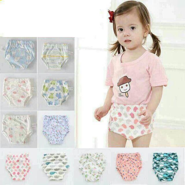 COMBO 10 QUẦN BỈM COTTON CHO BÉ