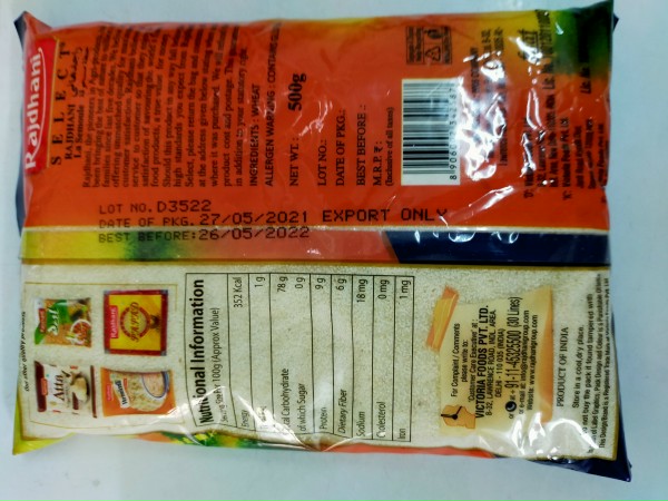 [HCM]Bột Mì Ấn Độ Wheat Sooji /Rava/Rawa/Semolina 1kg