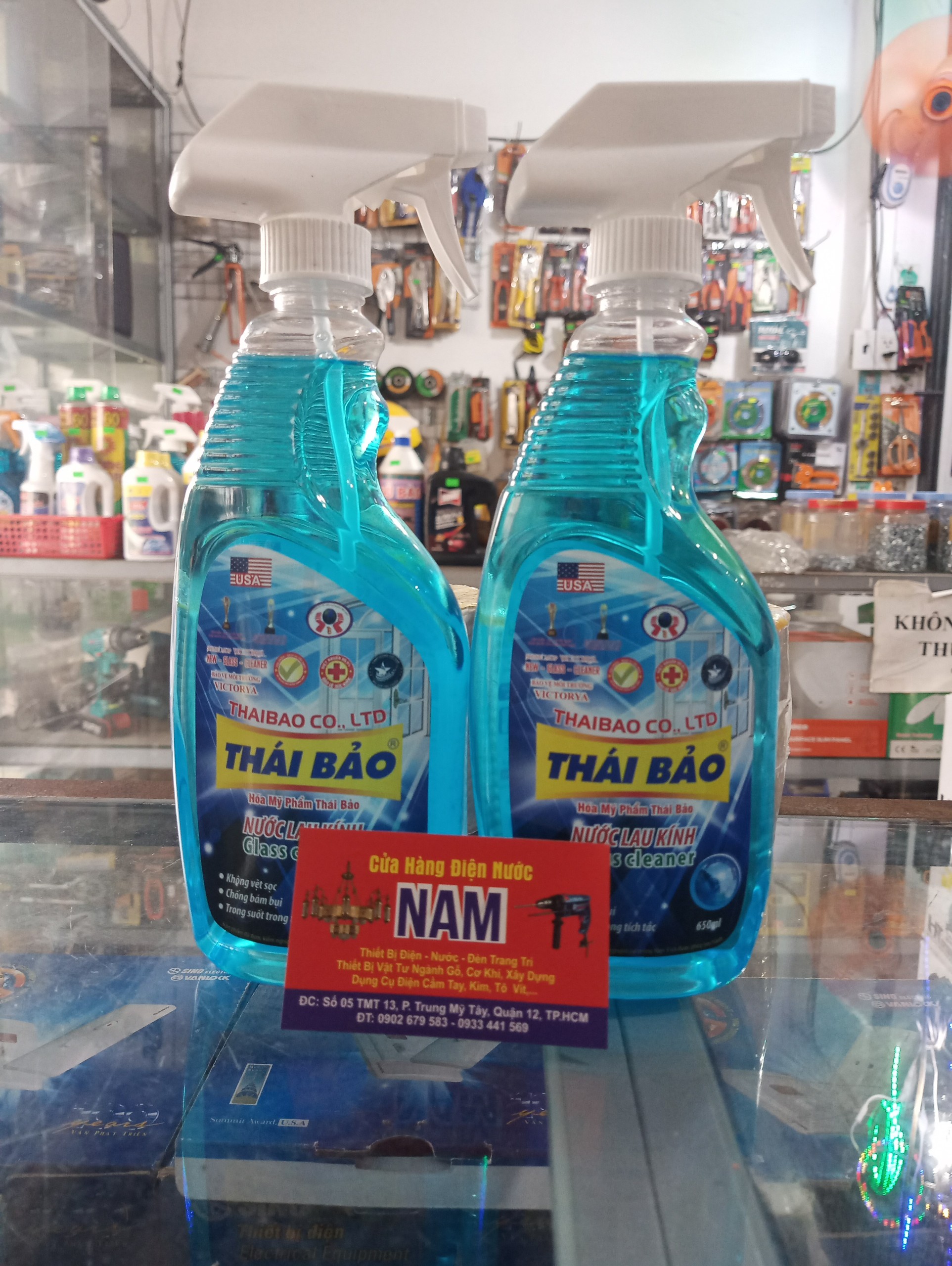 [HCM]NƯỚC RỬA KIẾNG/ KÍNH THÁI BẢO 650ML