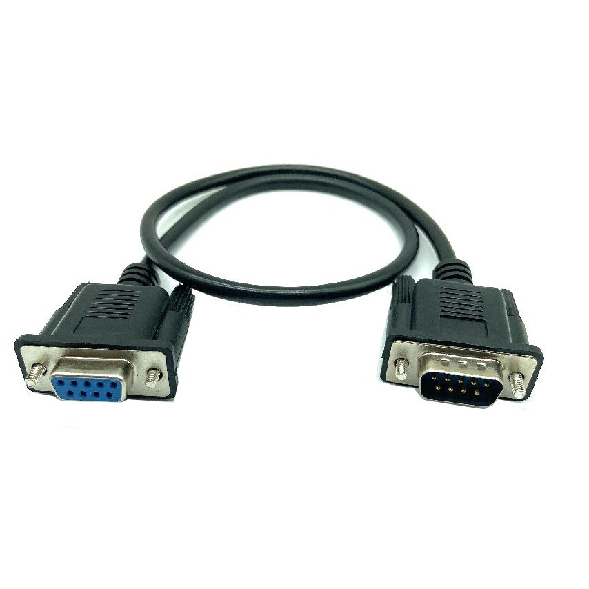 Cáp nối tiếp rs232 db9 đực-cái chiều dài 3met