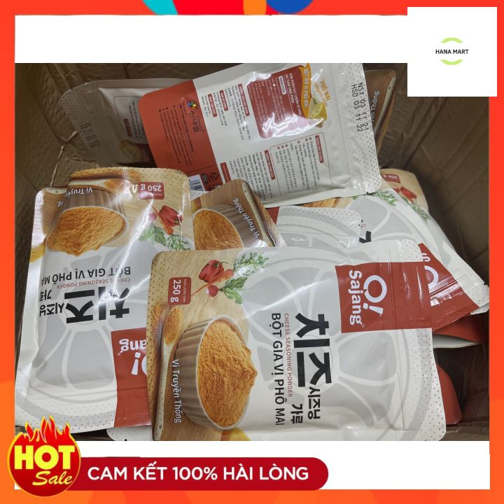 < Hàng Hót>Bột Phô Mai Lắc O! SAJANG Hàn Quốc 250g