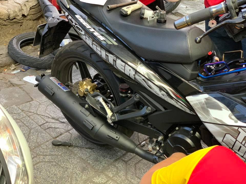 Pô exciter 150 Móc Ấm