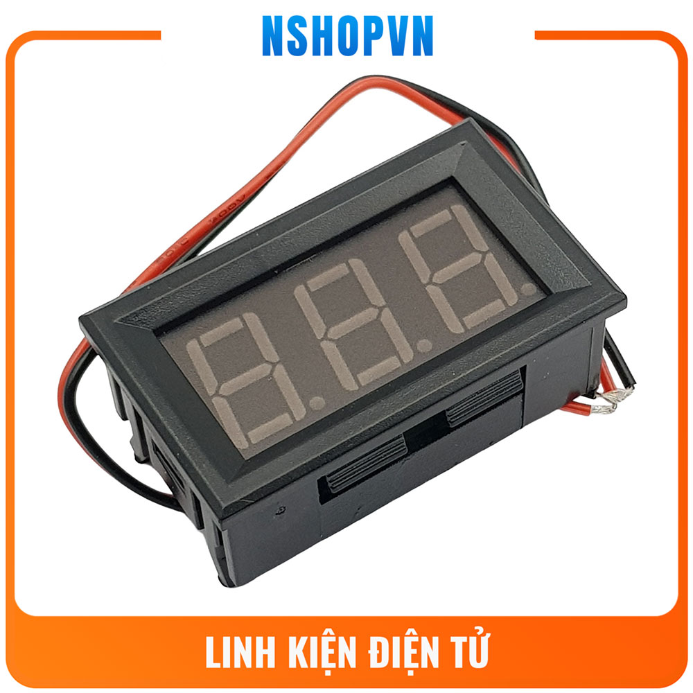 Đồng hồ đo áp DC 2 dây 120VDC ( Đỏ )