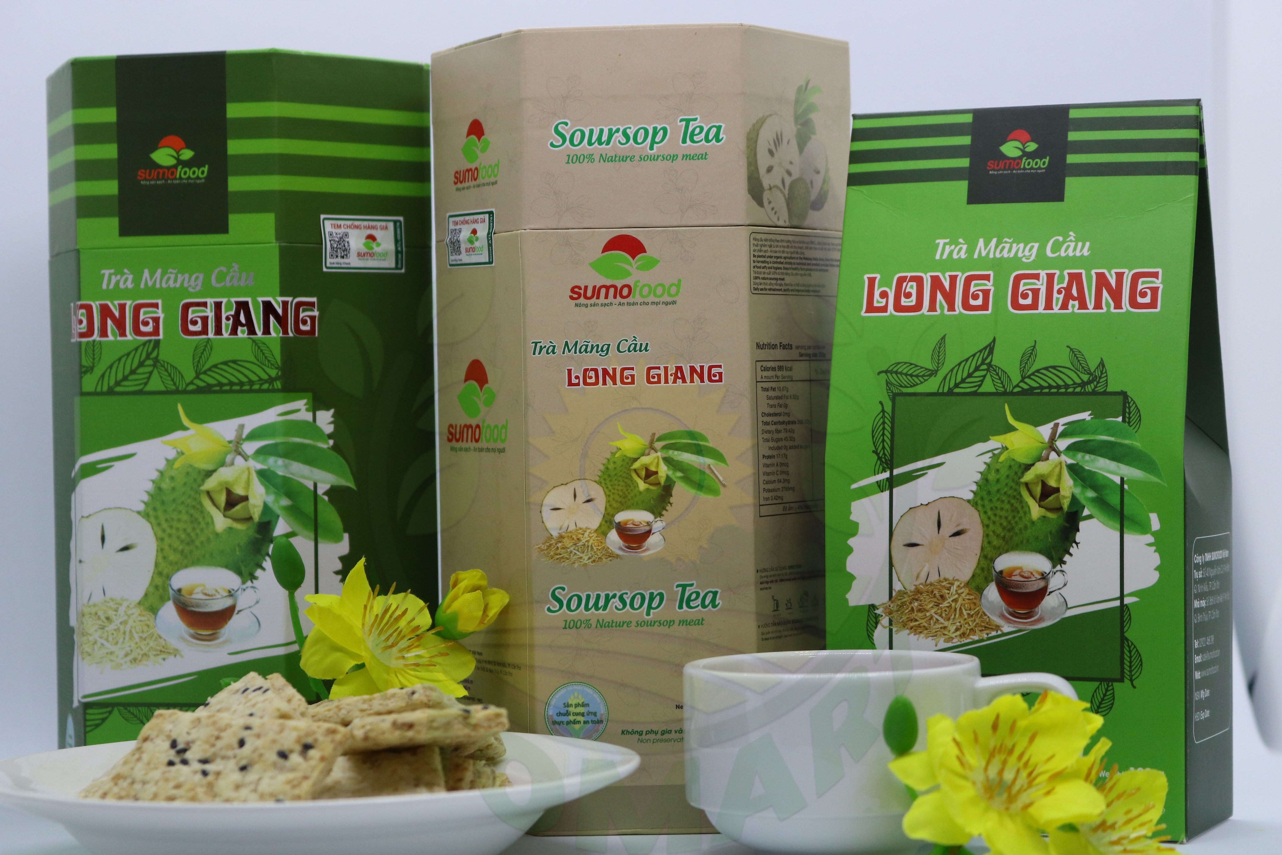 Trà mãng cầu Long Giang 100gr