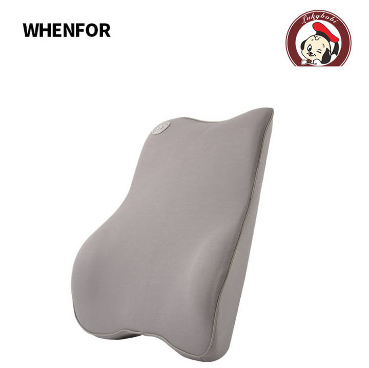 Bộ gối tựa cổ, lưng trên ô tô, xe hơi chất liệu cao su non hoạt tính cao cấp GE04