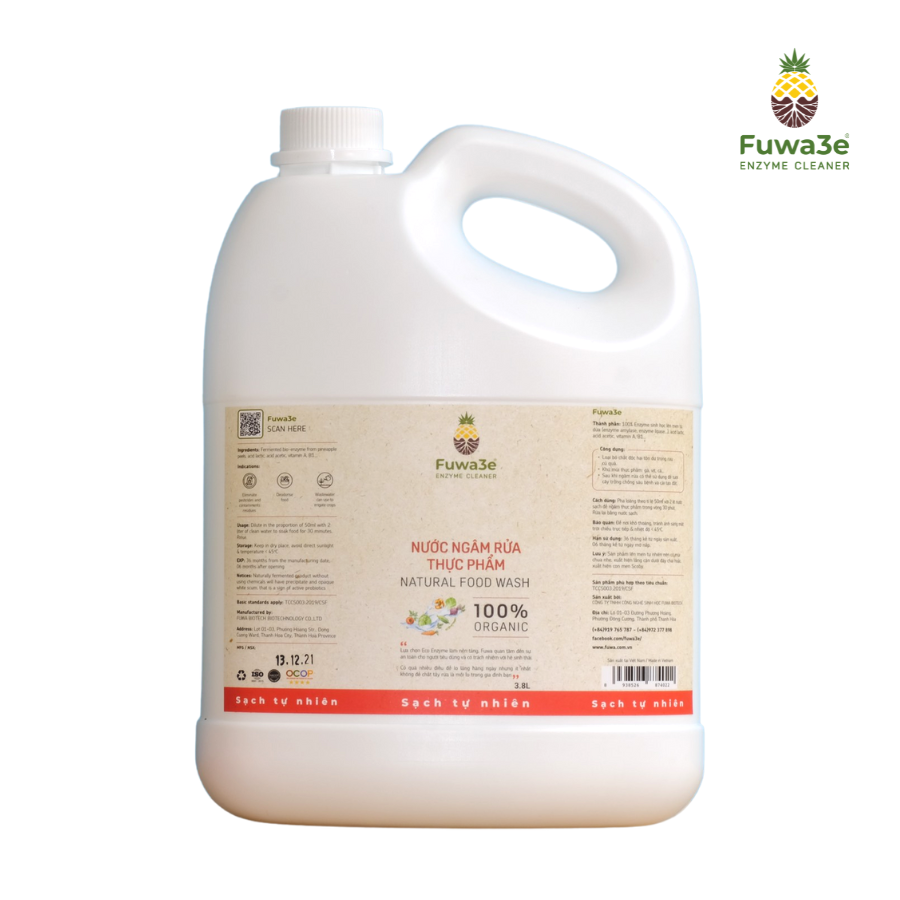 Nước Ngâm Rửa Thực Phẩm Fuwa3e- DuDu