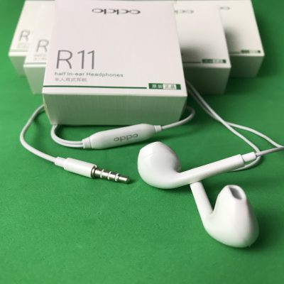 Tai nghe có dây oppo R11,tai nghe tương thích tất cả điện thoại, bass cực hay, Jack 3.5mm - Kiểu dáng thon gọn dùng cho mọi lại điện thoại