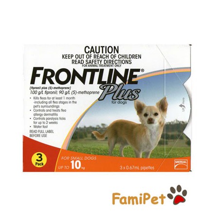 Nhỏ Gáy Trị Ve Rận Cho Chó Frontline Plus - (1 tuýp)