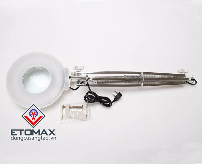 Kính lúp kẹp bàn có đèn LT-86A 10x