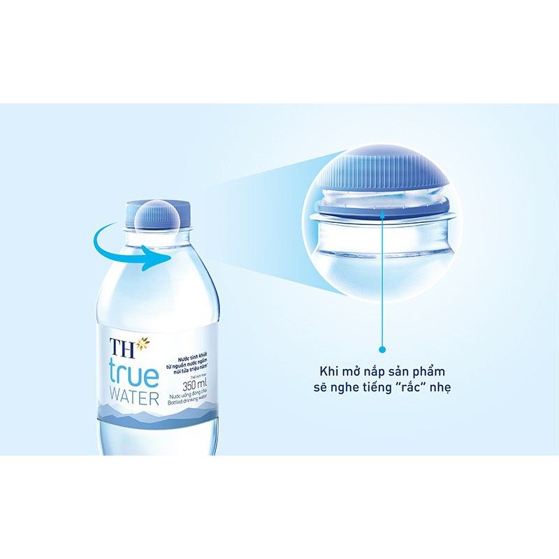 (HSD T8-2027) Thùng 24 Chai Nước Suối TH True Water 500ml.